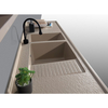 Matte Beige Laundry Sink