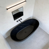 Black Marble Tub