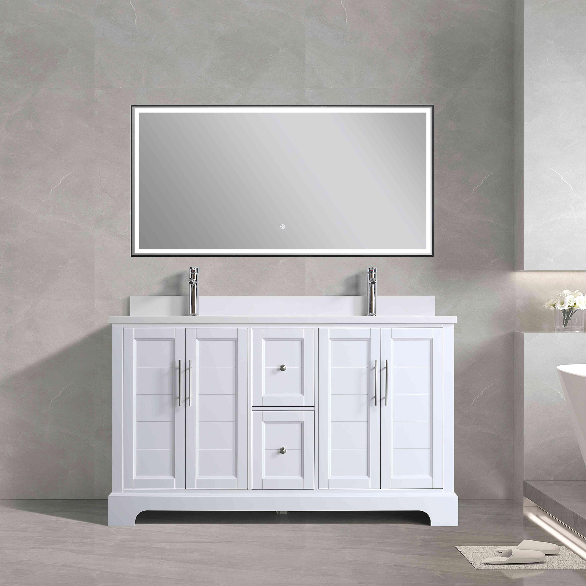 Floor Standing Vanity Units With Basin