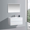 White Floating Vanity