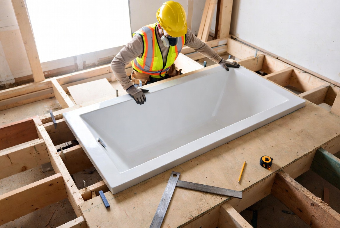 Drop In Bathtub Deck Installation Process Drop In Bathtub Deck Installation Process