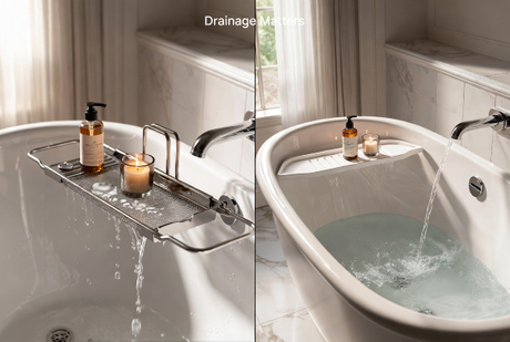 Metal Mesh And Solid Surface Tray Comparison.jpg