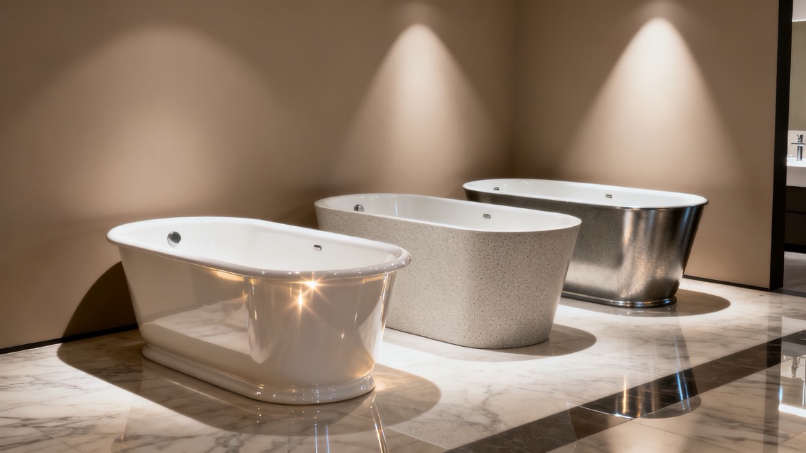 Freestanding Bathtub Material Comparison Freestanding Bathtub Material Comparison