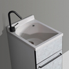 Laundry Sink Cabinet with Washboard