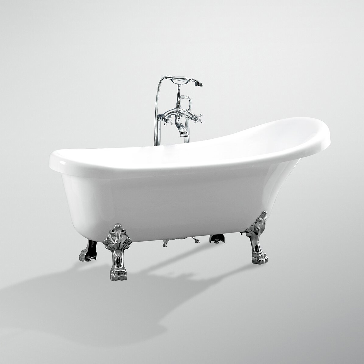 Acrylic Claw Foot Bath