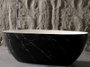 Black Marble Bathtub