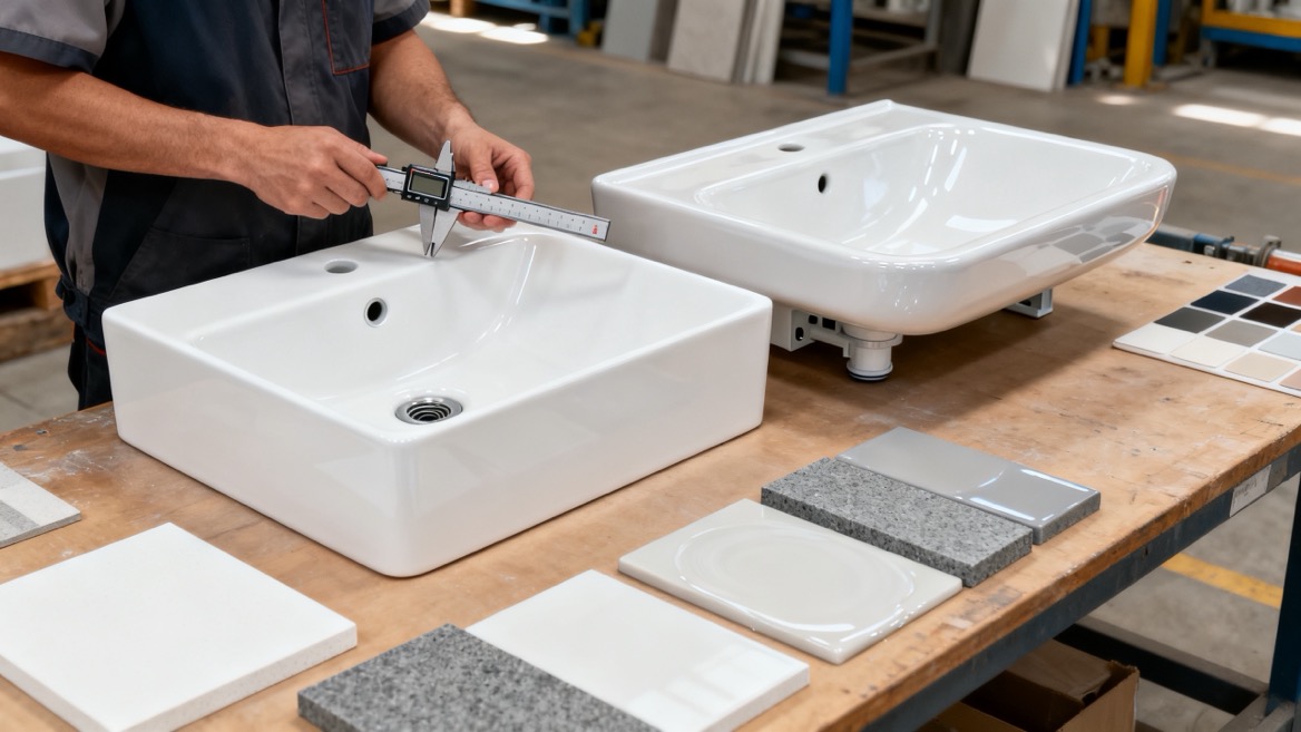 Wall Hung Basin Material And Quality Inspection Wall Hung Basin Material And Quality Inspection