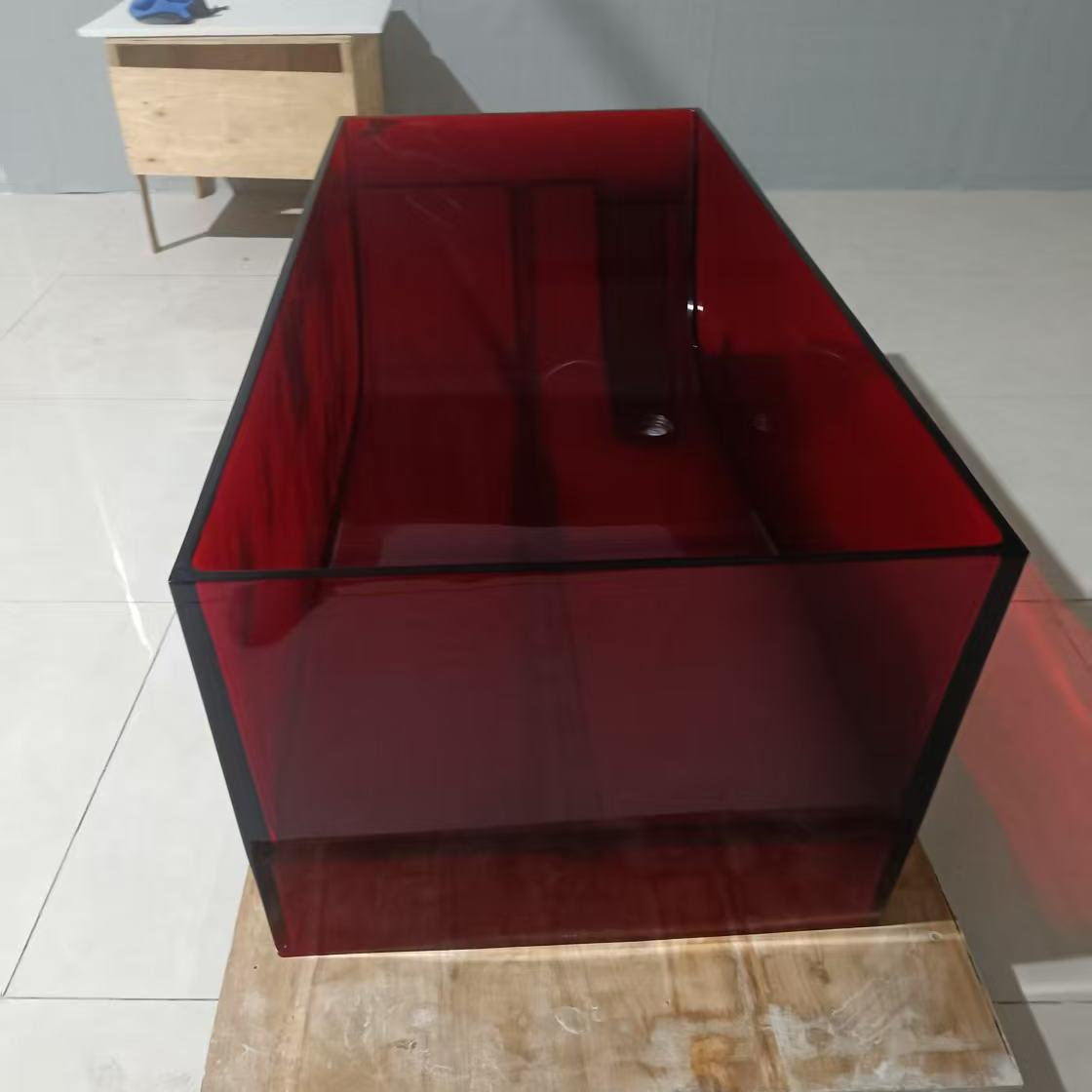 Transparent Acrylic Bathtub (4) Transparent Acrylic Bathtub (4)