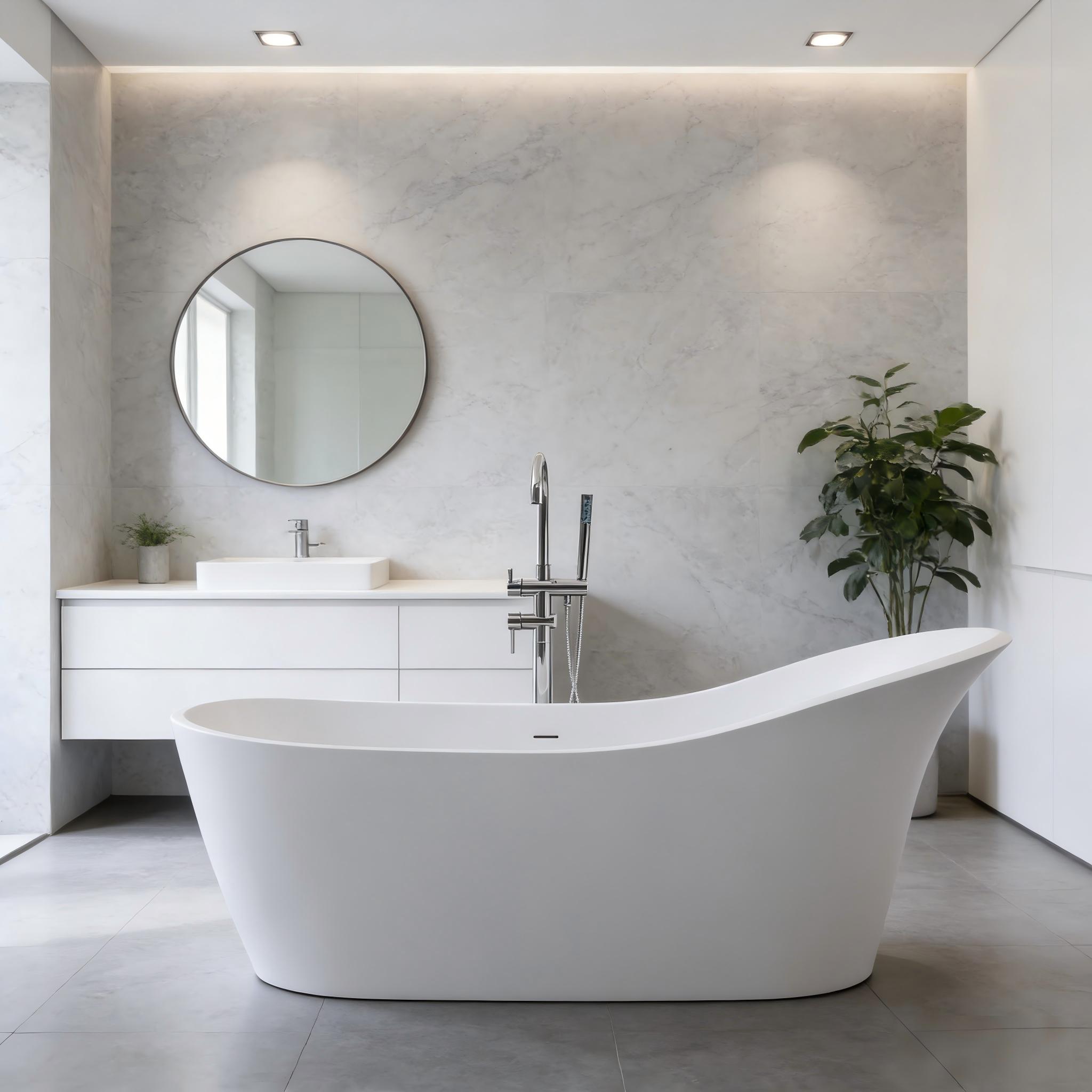 Solid Bathtub