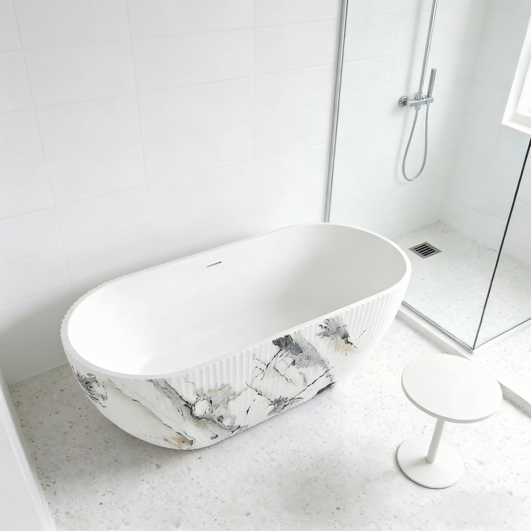 Luxury Marble Bathtub (3) Luxury Marble Bathtub (3)