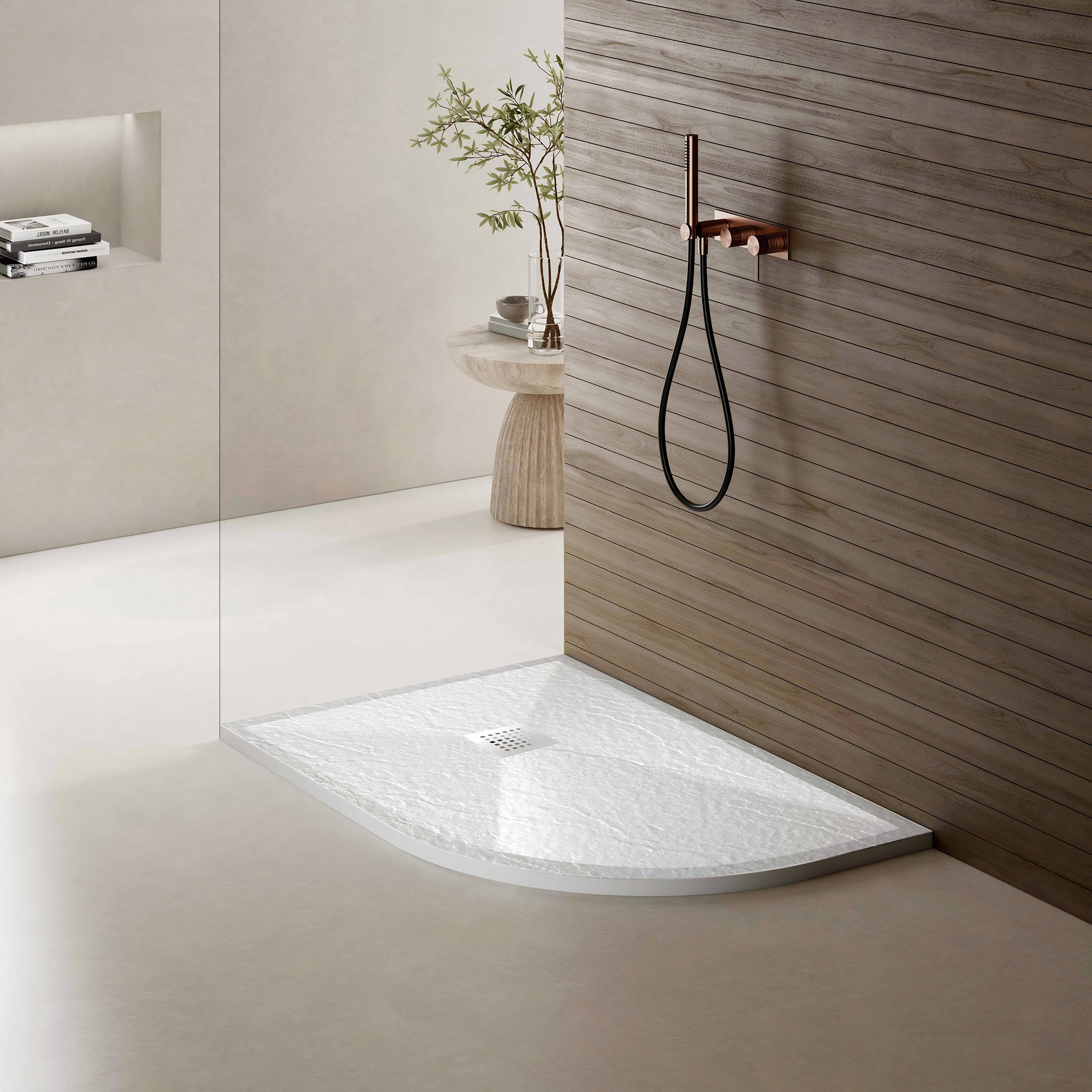 Corner Shower Pan
