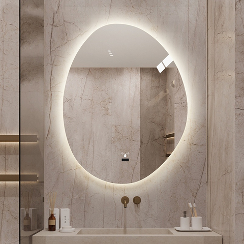 Mirror With Lights Wall Mounted