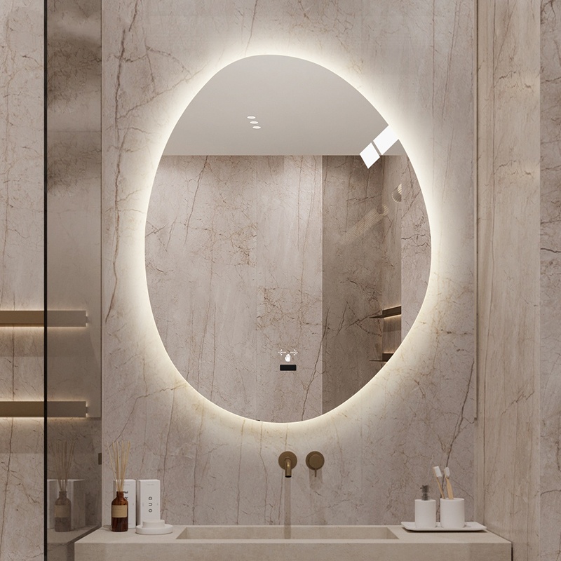Mirror With Lights Wall Mounted