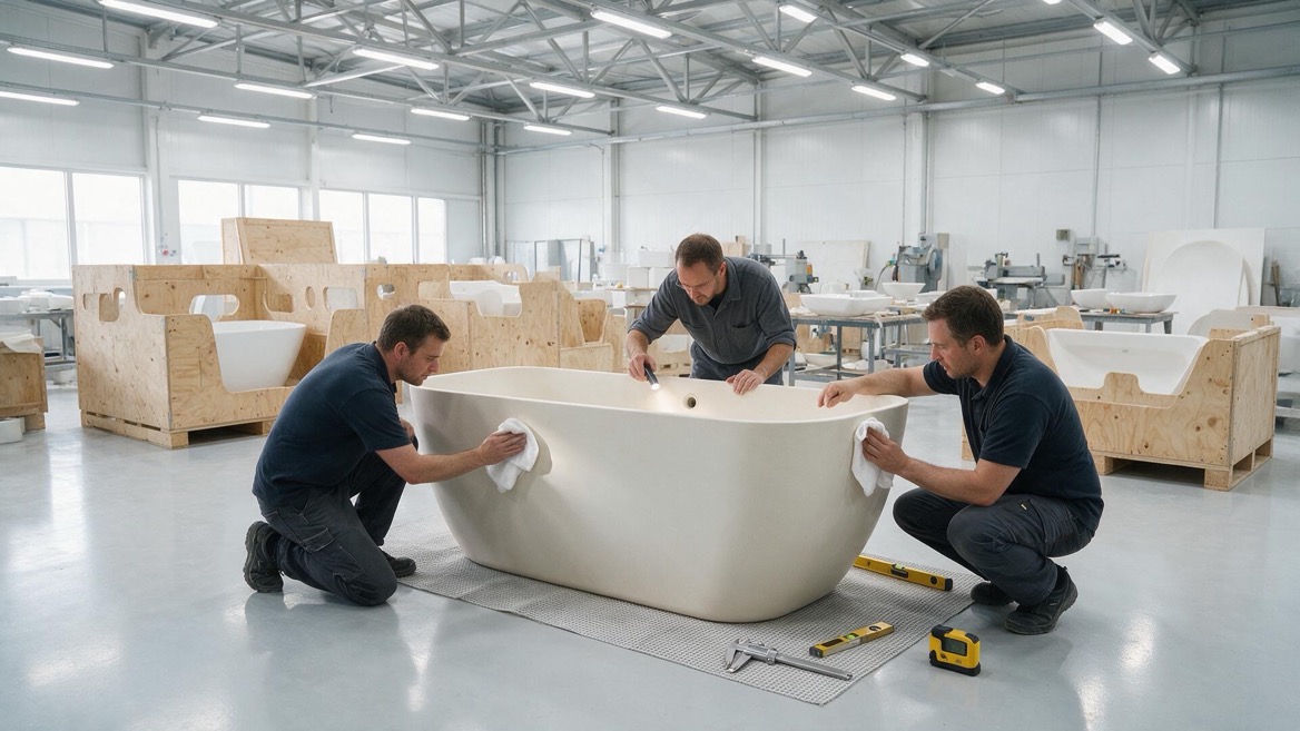 Bathtub Quality Inspection Process
