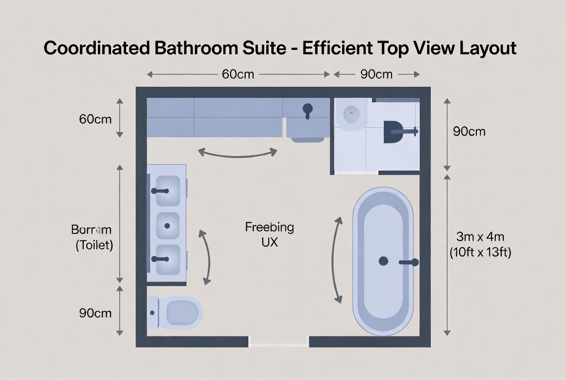 Bathroom Suite Planning Layout