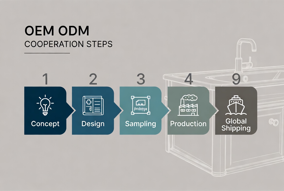 OEM ODM Integrated Sink Workflow OEM ODM Integrated Sink Workflow