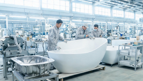 Solid Surface Bathtub Manufacturing Process.jpg