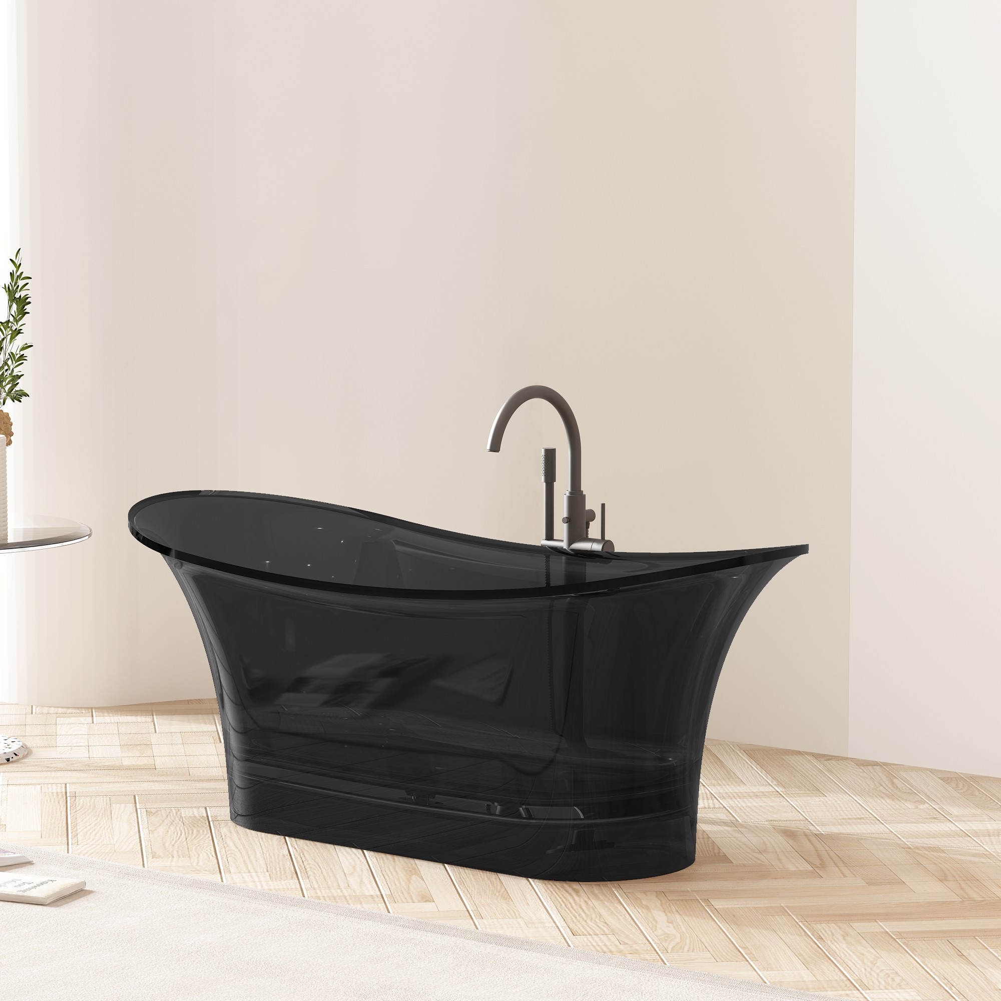 Stone Resin Freestanding Tub (2) Stone Resin Freestanding Tub (2)