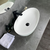Solid Surface Vessel Sink