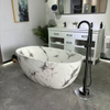 Black And White Marble Bathroom