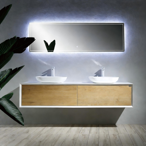 Double Sink Vanity Unit