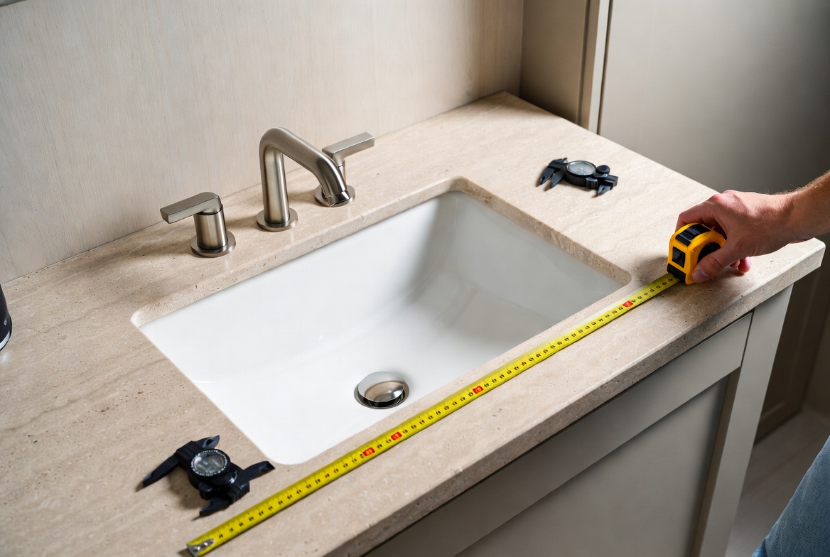 Measuring For New Bathroom Sink Measuring For New Bathroom Sink