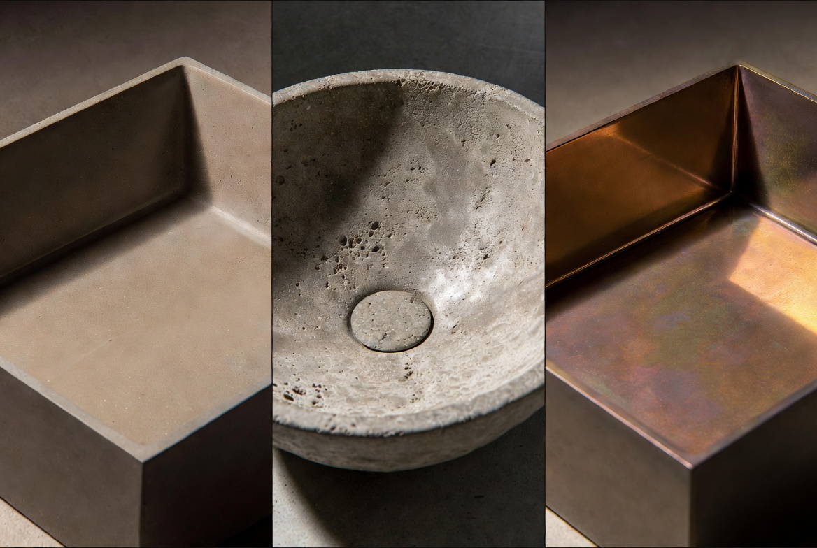 Bathroom Sink Material Comparison Detail 