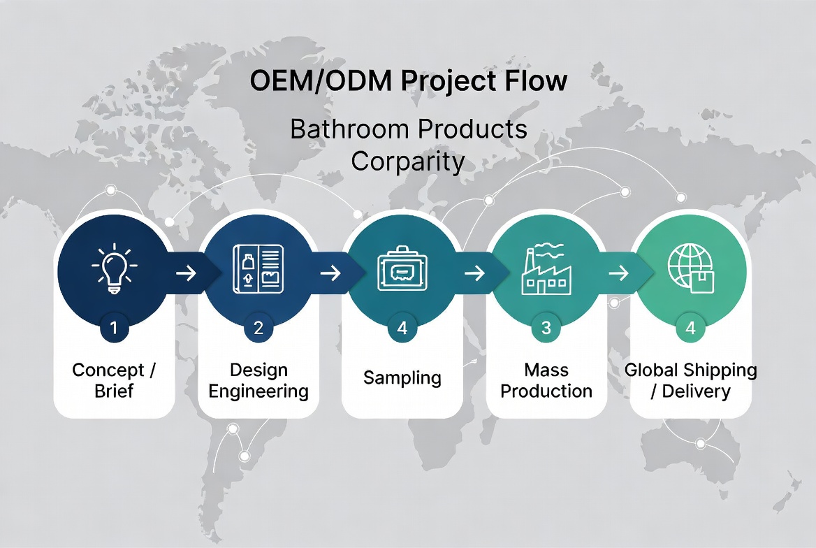 OEM ODM Bathroom Vanity Solution Map