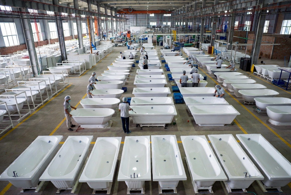 OEM Bathtub Manufacturing Facility
