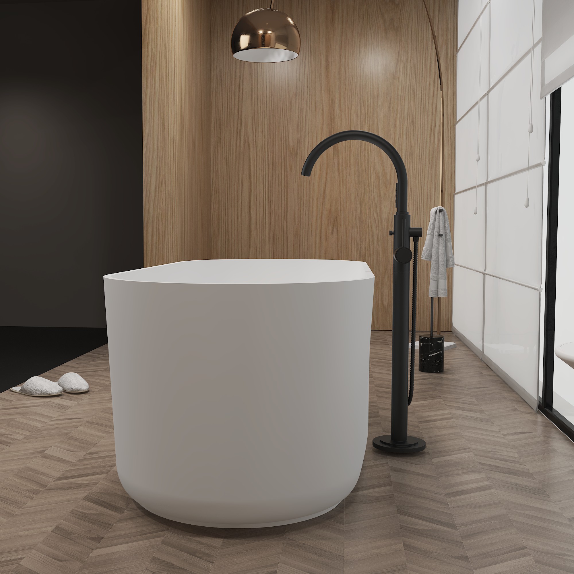 Solid Stone Bathtub (3) Solid Stone Bathtub (3)