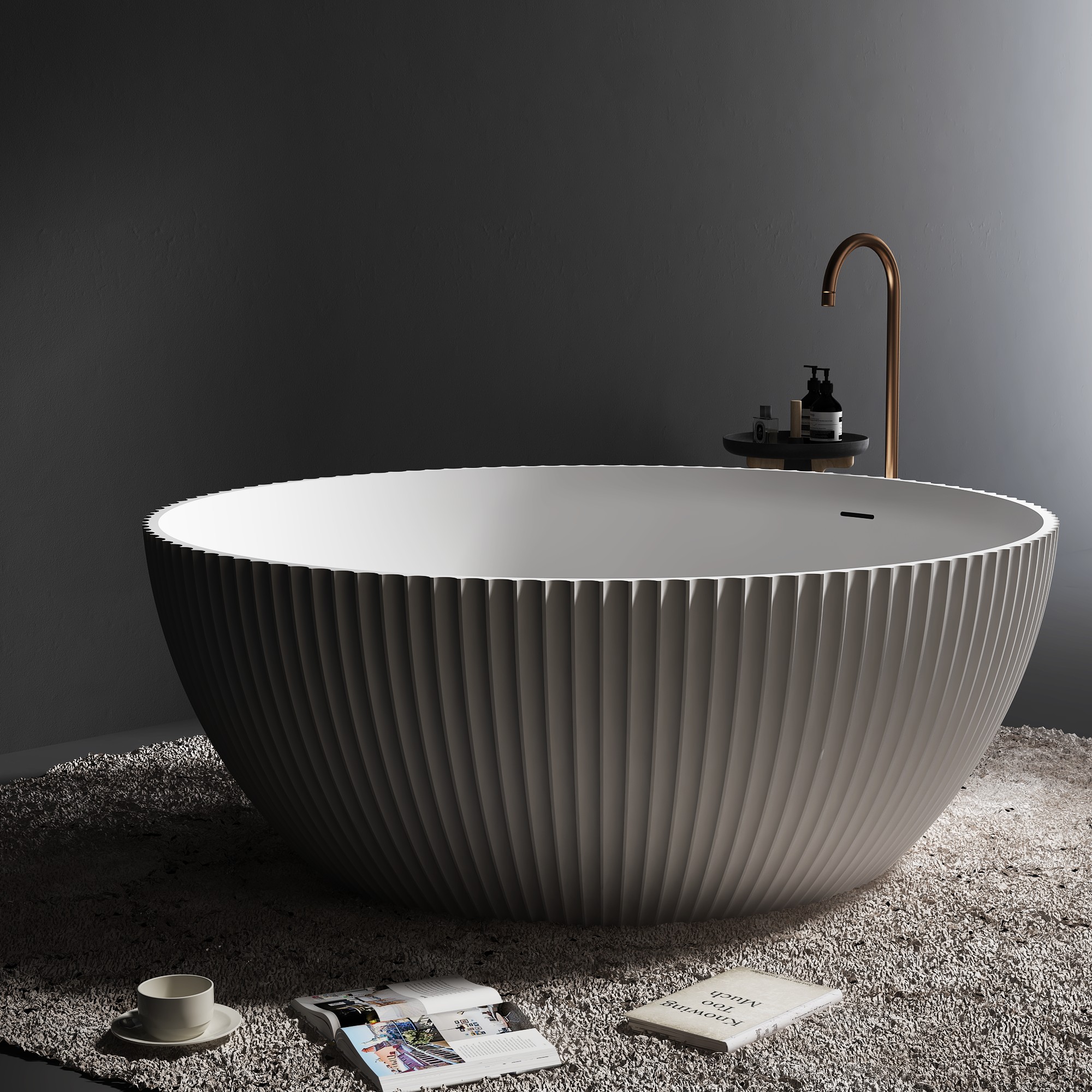 Round Soaking Tub