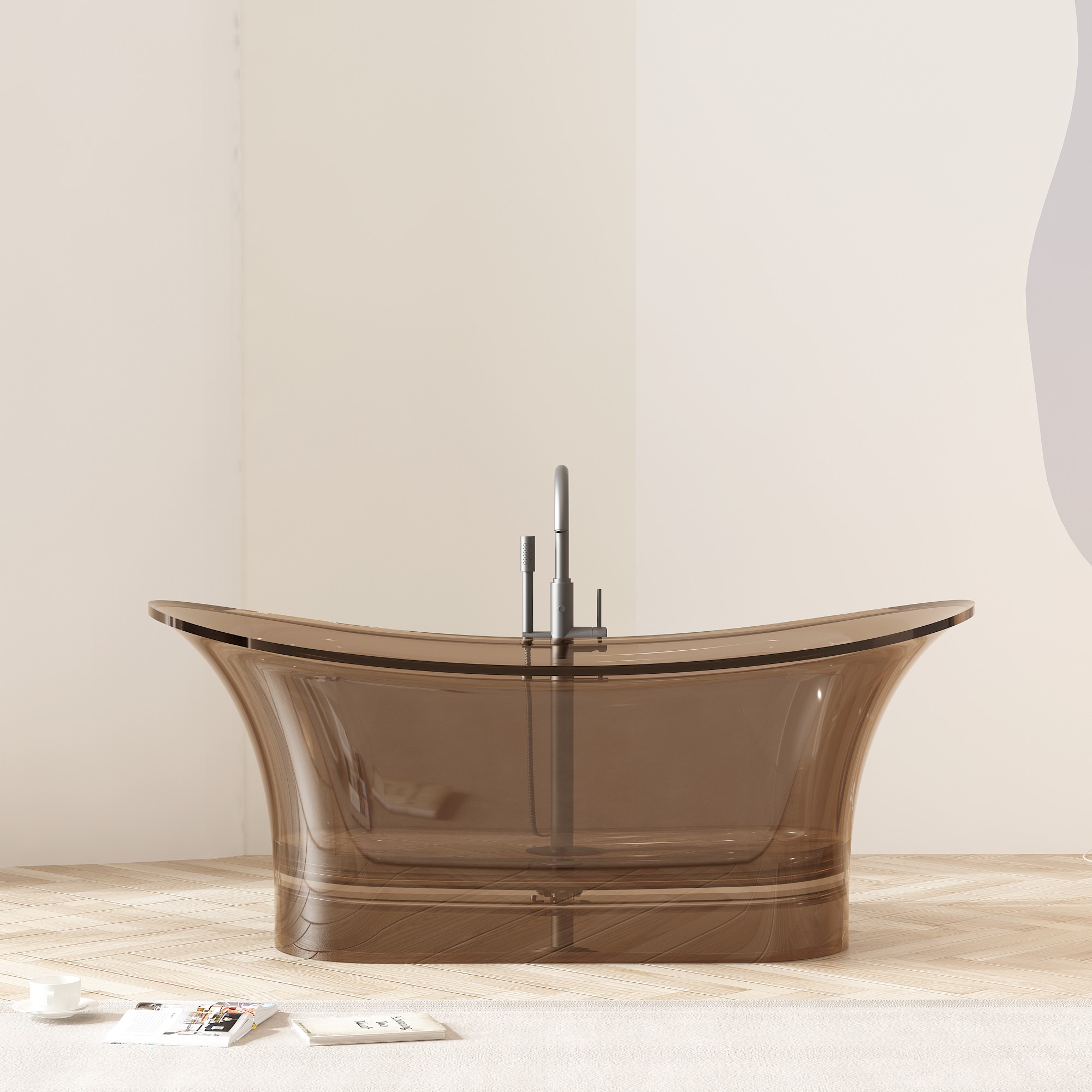 Stone Resin Freestanding Tub