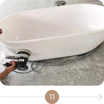 Polish again and make sure no flaw