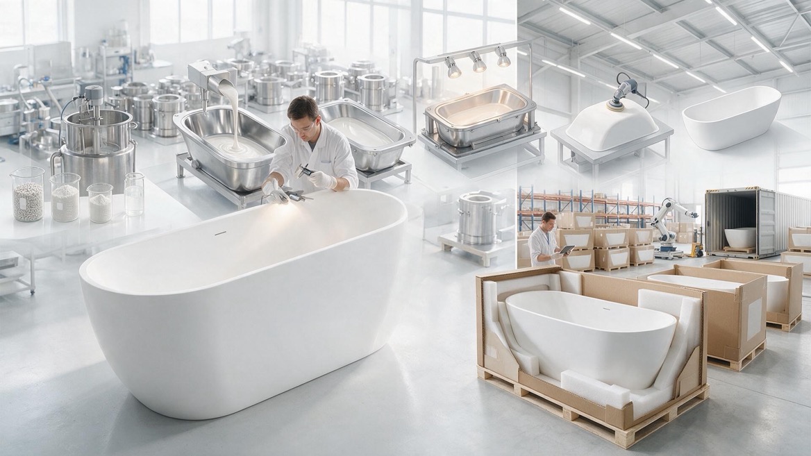 Bathtub Export Packaging Inspection