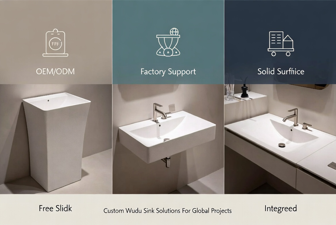 OEM ODM Wudu Sink Solutions OEM ODM Wudu Sink Solutions