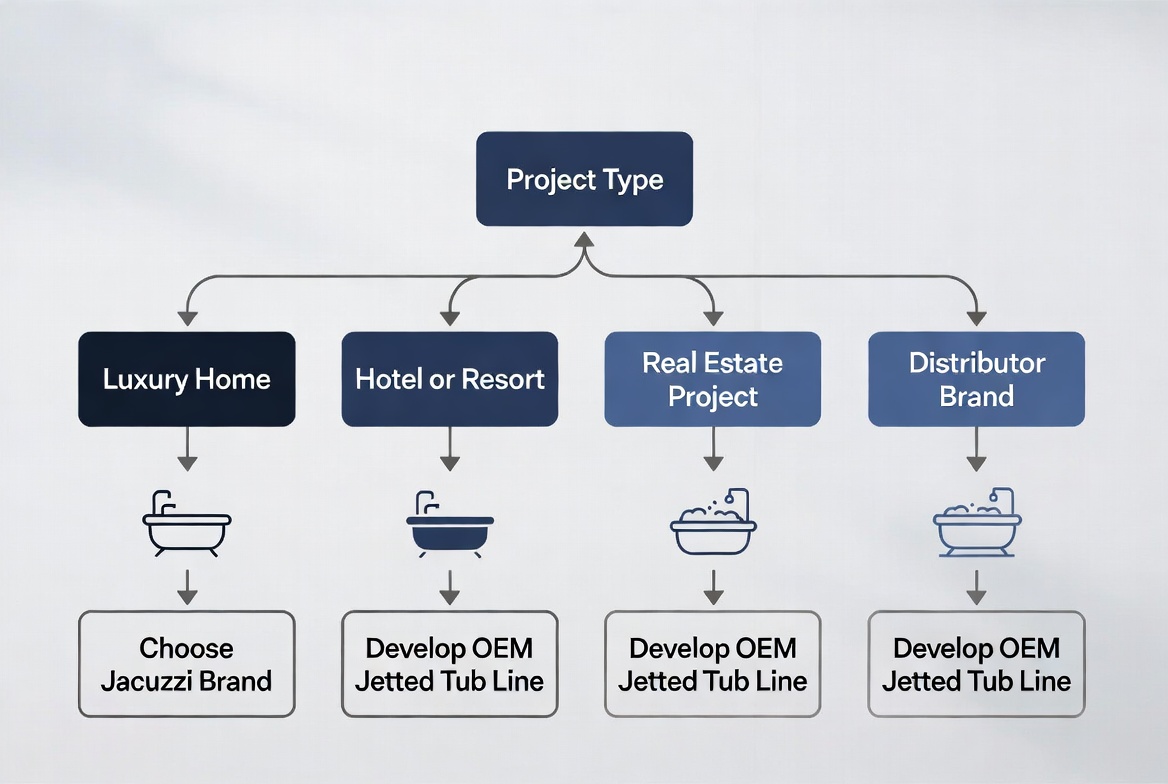 Project Decision Flow For Bathtub Buyers
