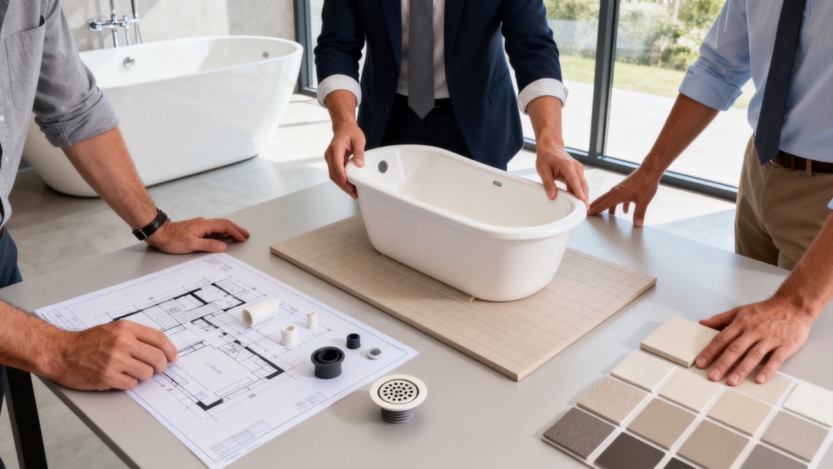 Custom Bathtub Project Planning Custom Bathtub Project Planning