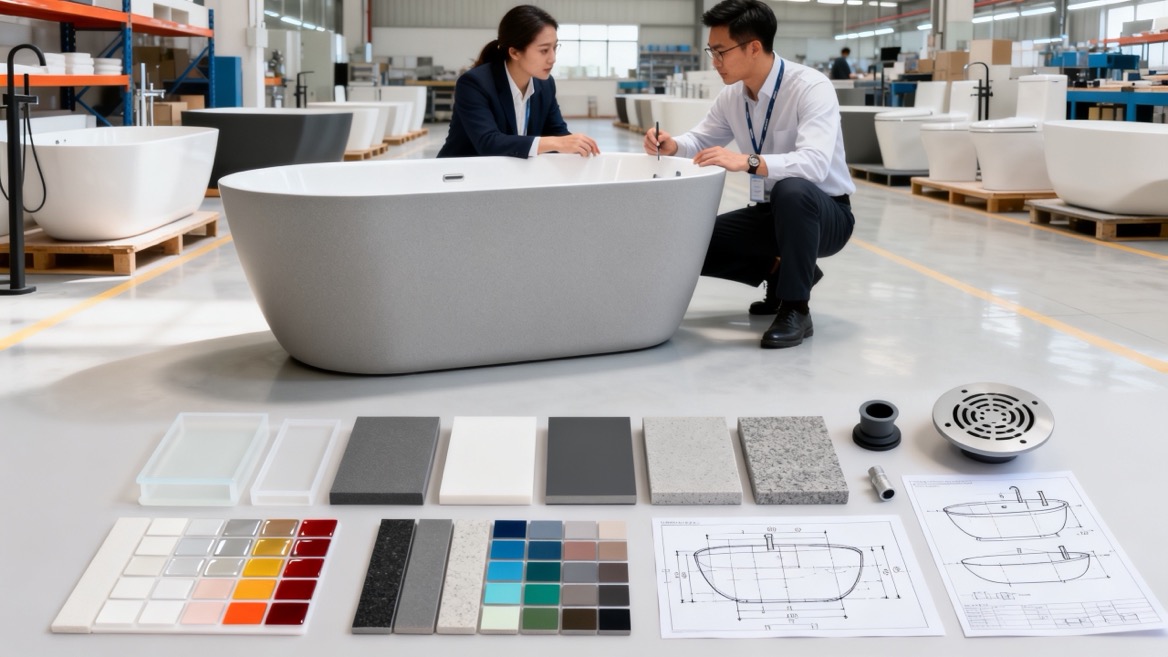 Bathtub Material And Manufacturing Detail Bathtub Material And Manufacturing Detail