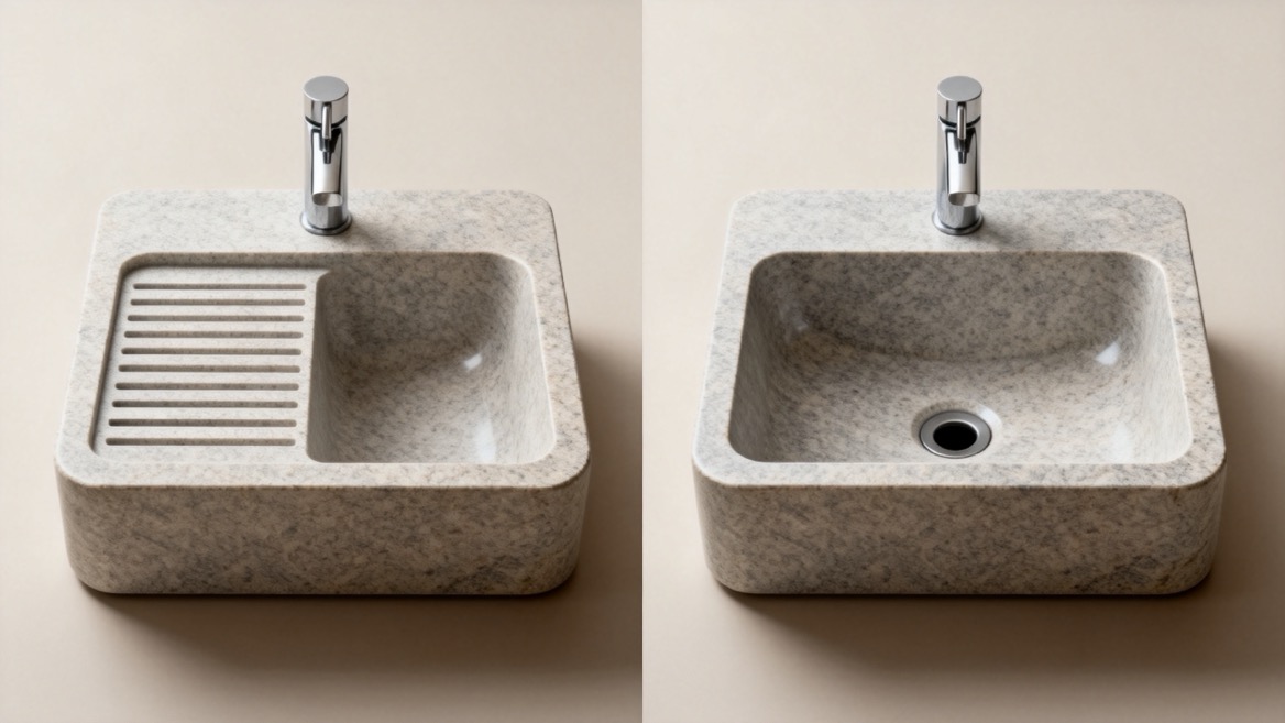 Stone Basin Drain Comparison Stone Basin Drain Comparison
