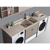 Double Station Laundry Cabinet