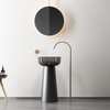 Transparent Pedestal Basin