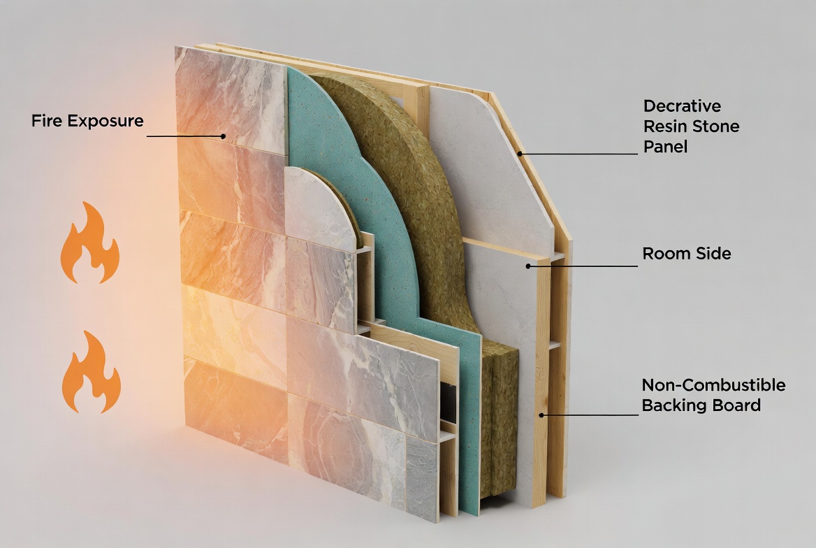 Fire Rated Bathroom Wall Assembly Diagram