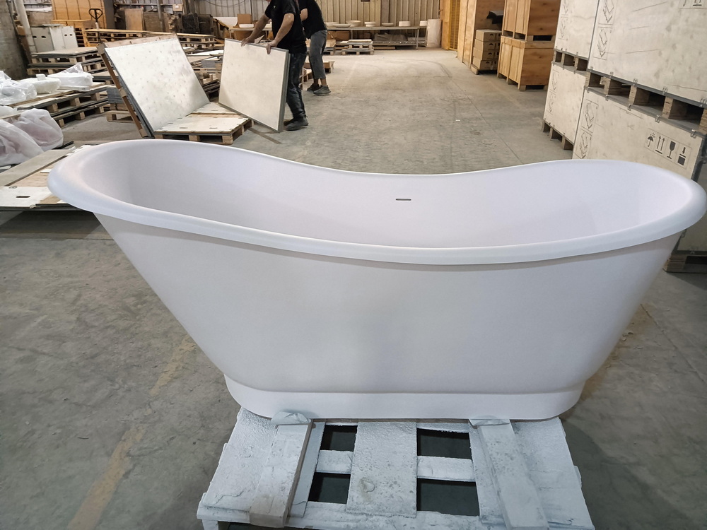 Solid Surface Freestanding Bathtub (7)