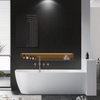 Corner Freestanding Solid Surface Bathtub