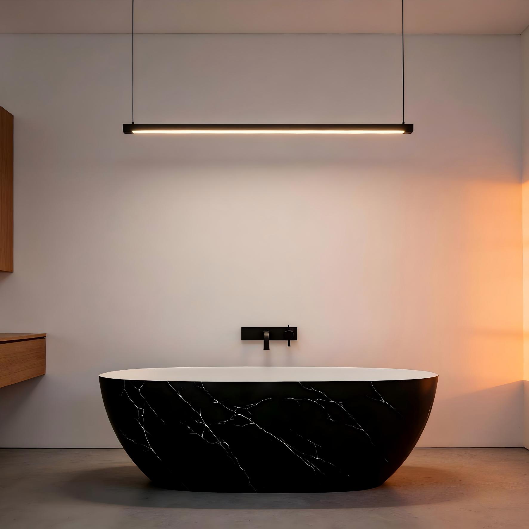 Black Marble Bathtub (2) Black Marble Bathtub (2)