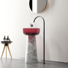 Transparent Pedestal Basin