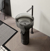 Transparent Pedestal Basins