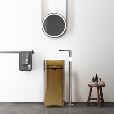 Pedestal Transparent Sink