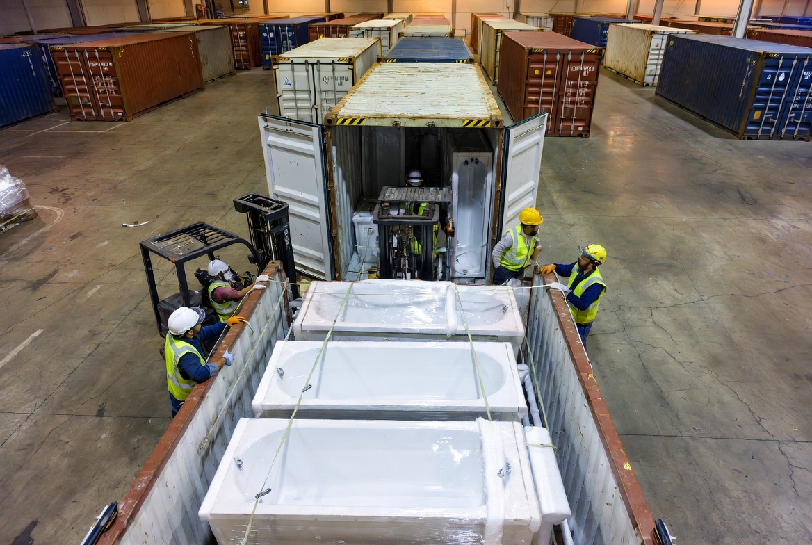 Shipping Container Loading Efficiency