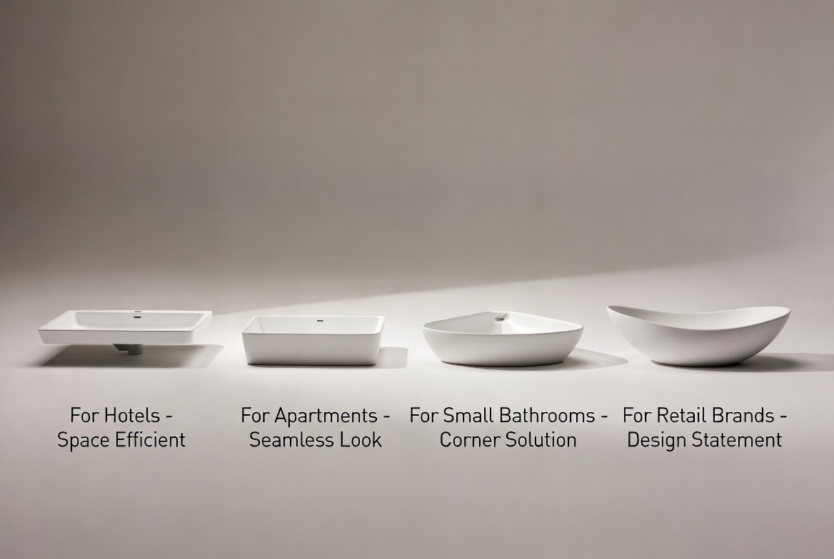 Custom OEM Basin Collection Showcase